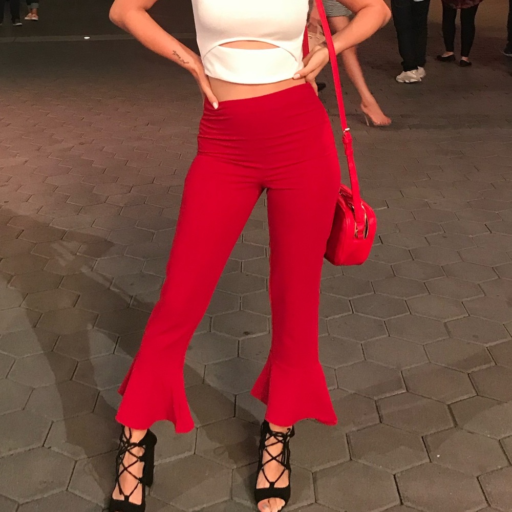 Flared pants